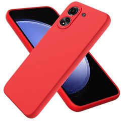Чехол Hybrid Premium Silicone Case для Xiaomi Redmi 13C - Red