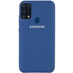 Чехол Original Silicone Cover для Samsung Galaxy M31 - Blue