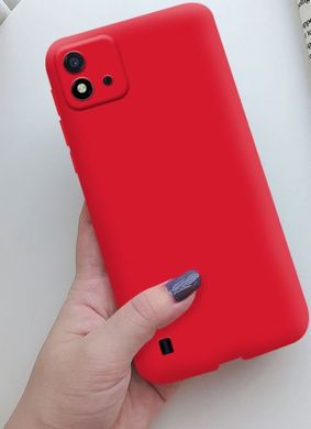 Чохол Silicone Cover Full Protective для Realme C11 (2021) - Red