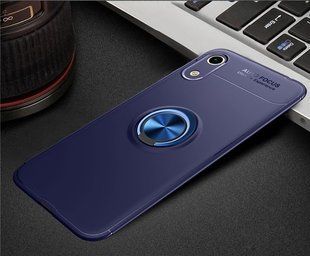 Чехол Hybrid Ring с магнитным держателем для Huawei Y5 2019 - Blue
