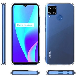 TPU чехол Transparent 1.0mm для Realme C12/C15/Narzo 30A