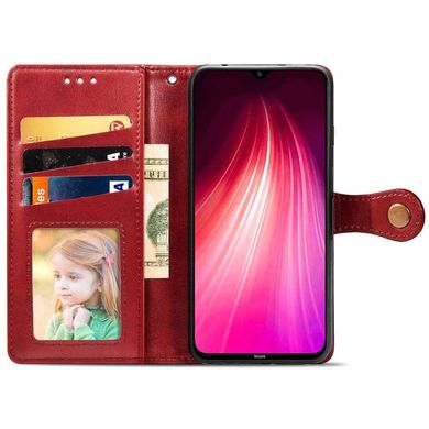 Чохол-книжка Getman Gallant для Xiaomi Redmi 12 - Dark Red