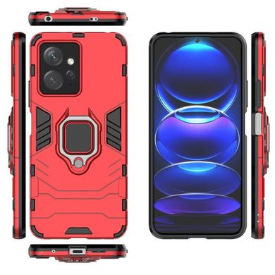 Удароміцний чохол Transformer Ring для Xiaomi Redmi Note 12 - Red