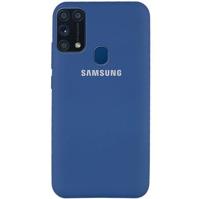 Чохол Original Silicone Cover для Samsung Galaxy M31 - Dark Blue