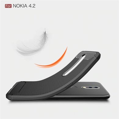 Чохол Hybrid Carbon для Nokia 4.2