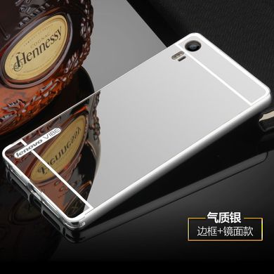 Металлический чехол для Lenovo Vibe Shot Z90 "золотой зеркальный"