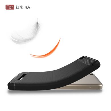 Силіконовий чохол Hybrid Carbon для Xiaomi Redmi 4A - Black