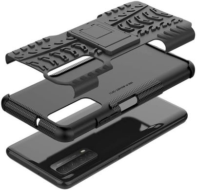 Противоударный чехол Armor для Huawei P Smart 2021 - Black