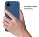 Чехол Silicone Cover Full Protective для Huawei Y5p - Dark Blue (55881). Фото 4 из 4