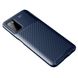 Защитный чехол Hybrid Carbon Case для Samsung Galaxy A03s - Dark Blue (13527). Фото 3 из 3