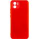 Захисний чохол Hybrid Premium Silicone Cover для Xiaomi Redmi A1 - Red (64732). Фото 3 із 4