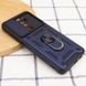 Удароміцний чохол GETMAN Ring для Xiaomi Redmi 9 - Camshield Blue (9805). Фото 3 із 5