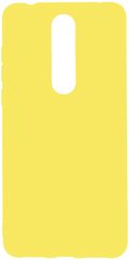 Силиконовый чехол для Nokia 3.1 Plus - Yellow