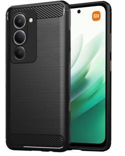 Захисний чохол Hybrid Carbon для Xiaomi Redmi 15 - Black