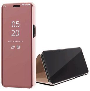 Чехол-книжка Clear View Standing Cover для Huawei Y5p - Pink