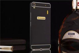 Металлический чехол для Lenovo A7000 (K3 Note) "черный"