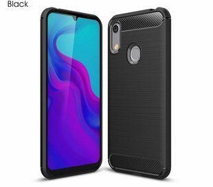 Силіконовий чохол Hybrid Carbon для Huawei Honor 8A - Black