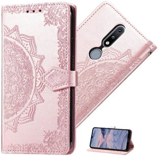 Чехол-книжка JR Art Series для Nokia 2.4 - Pink