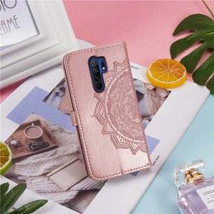 Чехол-книжка JR Art Series для Xiaomi Redmi 9 - Pink