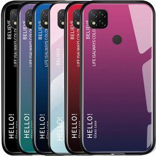 Чехол TPU+Glass для Xiaomi Redmi 9C