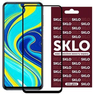 Захисне скло 3D (full glue) для Xiaomi Redmi Note 9 / Redmi 10X (4G)