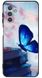 Силиконовый (TPU) чехол с рисунком для Samsung Galaxy A13 - Яркая бабочка (36398). Фото 1 из 9