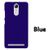 Пластиковый чехол Mercury для Lenovo K5 Note (A7020) "синий"