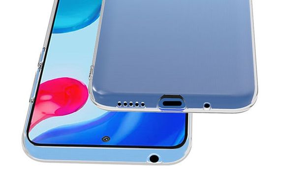 Силиконовый чехол TPU Transparent для Xiaomi Redmi 10C