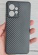 Силиконовый TPU чехол для Xiaomi Redmi Note 12 - Black Carbon