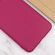 Захисний чохол Hybrid Premium Silicone Cover для Xiaomi Redmi A1 - Dark Red (14732). Фото 3 із 6