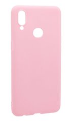 Силиконовый чехол (Soft Touch) для Samsung A10S - Pink