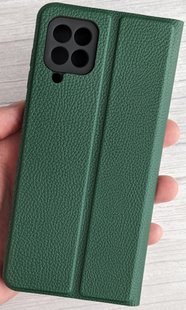 Чехол-книжка BOSO для Samsung Galaxy M22 - Navy Green