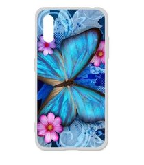 Чехол с рисунком для Samsung Galaxy A01 - Яркая бабочка