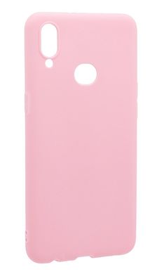 Силіконовий чохол (Soft Touch) для Samsung A10S - Pink