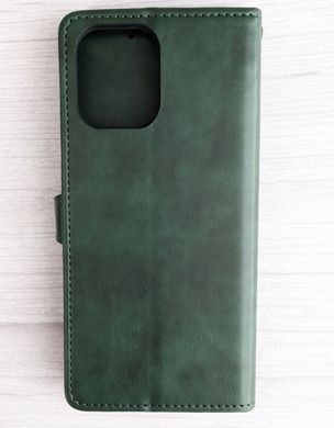 Чехол-книжка Getman Gallant для Xiaomi Redmi 12 - Dark Green