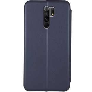 Чехол (книжка) BOSO для Xiaomi Redmi 9 - Dark Blue