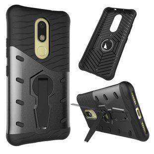 Защитный чехол Hybrid для Motorola Moto M "серый"