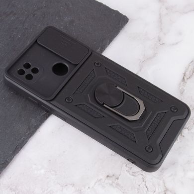 Ударопрочный чехол GETMAN Ring для Xiaomi Redmi 9C - Black