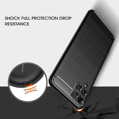 Защитный чехол Hybrid Carbon для Samsung Galaxy M22 - Black