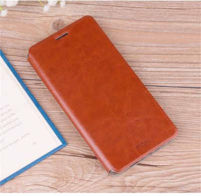 Шкіряний чохол-книжка MOFI для Lenovo K6 "коричневий"