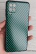 Чохол Hybrid Carbon для Samsung Galaxy A12/M12 - Green