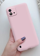 Чехол Silicone Cover Full Protective для Realme C11 (2021) - PInk
