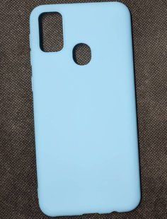 Силиконовый чехол для Samsung Galaxy M30S - Light Blue