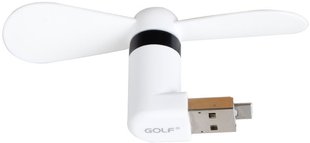 USB-вентилятор GOLF F1 USB + MicroUSB