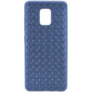 TPU чохол-накладка Hybrid Weaving series для Xiaomi Redmi Note 9s / Note 9 Pro / Note 9 Pro Max - Blue
