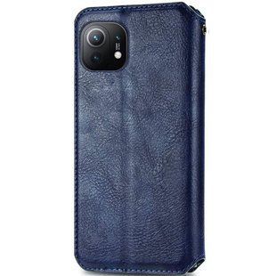 Чохол-книжка GETMAN Cubic для Xiaomi Mi 11 Lite - Blue