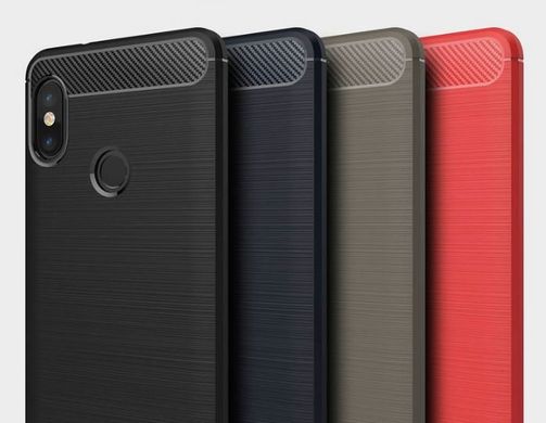 Чехол Hybrid Carbon для Xiaomi Redmi Note 8 - Red