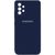 Чехол Silicone Cover Full without Logo для Samsung Galaxy A32 - Dark Blue