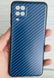 Чехол Hybrid Carbon для Samsung Galaxy A12/M12 - Blue (19331). Фото 1 из 10