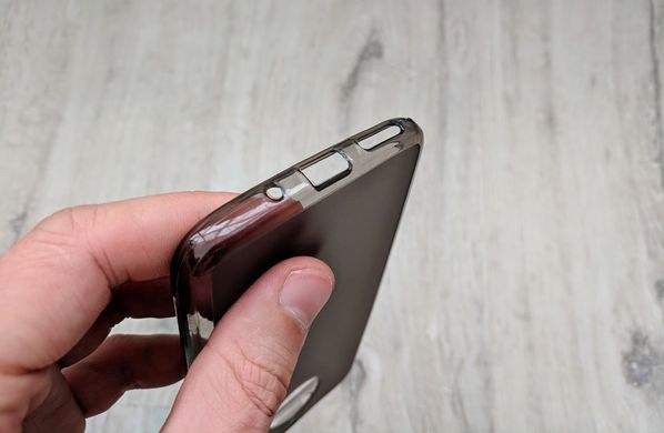 Матовый TPU чехол для Motorola Moto G5s Plus XT1805 - Grey